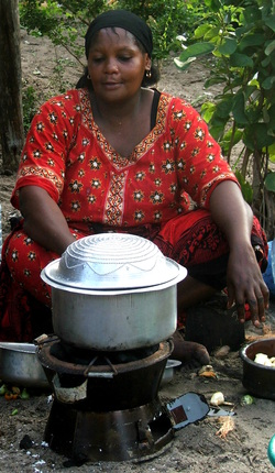 Learn how to cook traditional Tanzanian food with the ladies from Mlingotini village. 